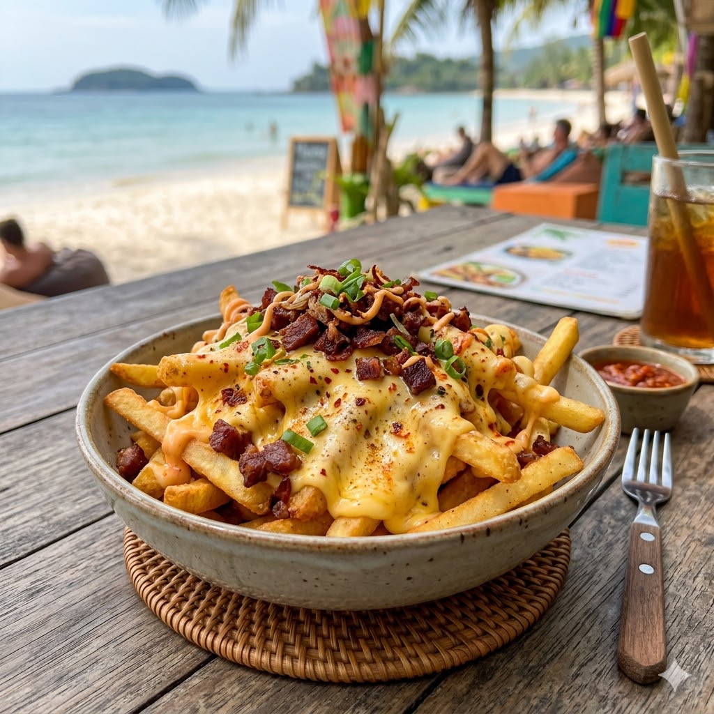 Cheesy Fries smoke beef